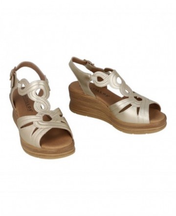 Sandalias metalizadas Pitillos 11050