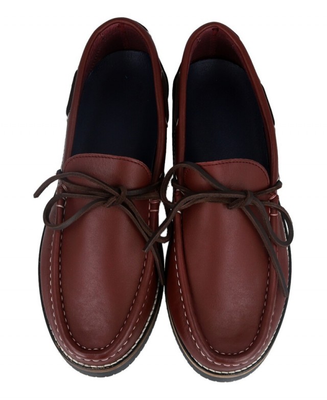 Catchalot Oliver leather boat shoes