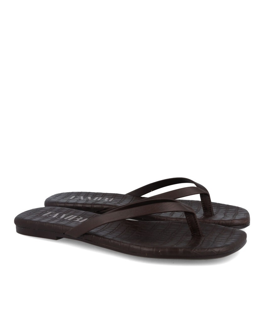 Tambi Byron flip-flops
