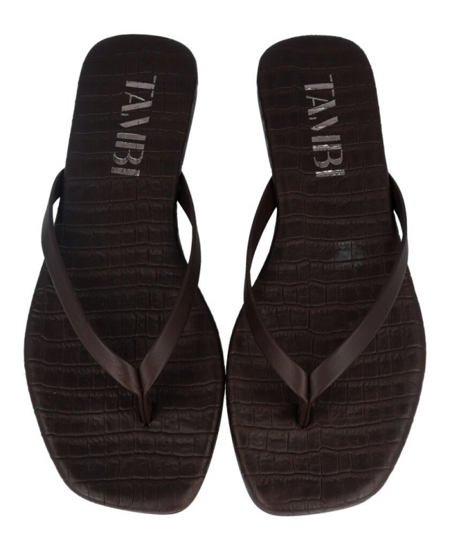 Tambi Byron flip-flops