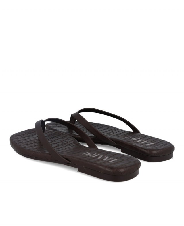 Tambi Byron flip-flops