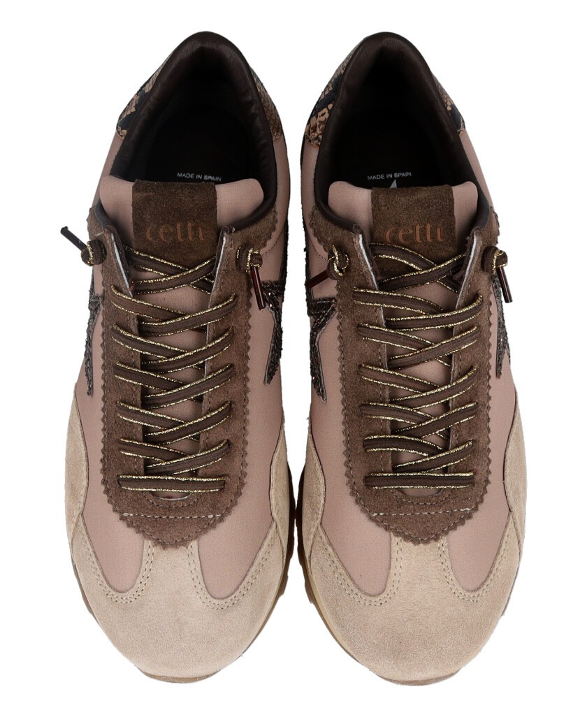 Cetti C-1259 Beige Women's Sneakers