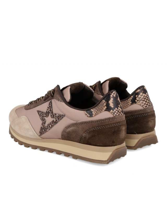 Zapatillas beige de mujer Cetti C-1259