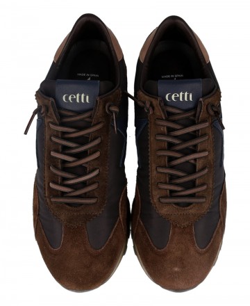 Zapatillas urbanas de piel Cetti C-1259
