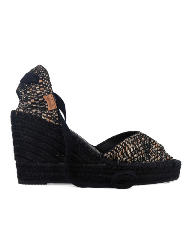 Vidorreta Hermes 0146 black espadrilles