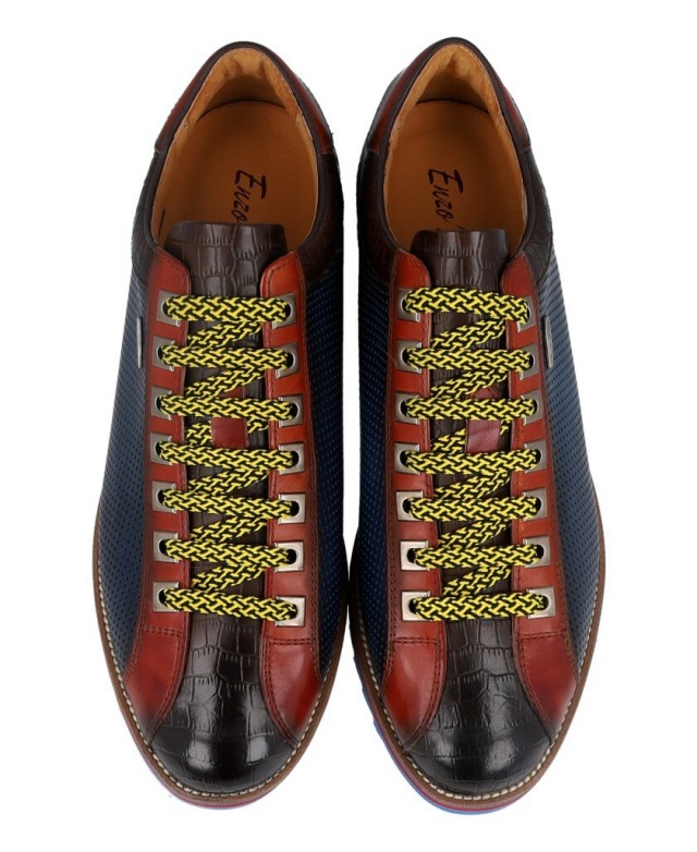 Zapato cuero con cordones Enzo Vita Achille 18