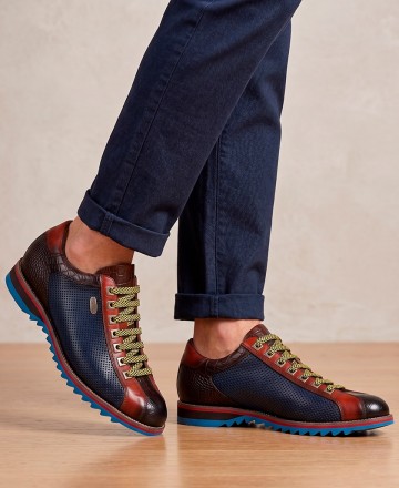 Zapato cuero con cordones Enzo Vita Achille 18
