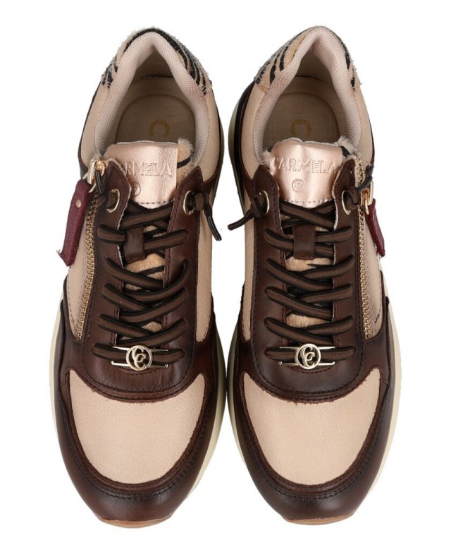 Zapatillas con doble cierre Carmela 164221