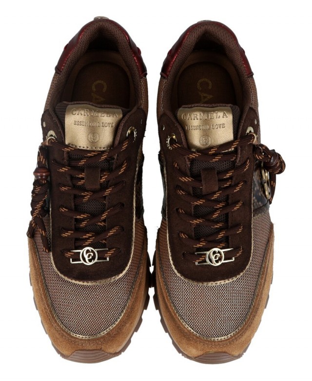 Deportivas casual con abalorio Carmela 164237
