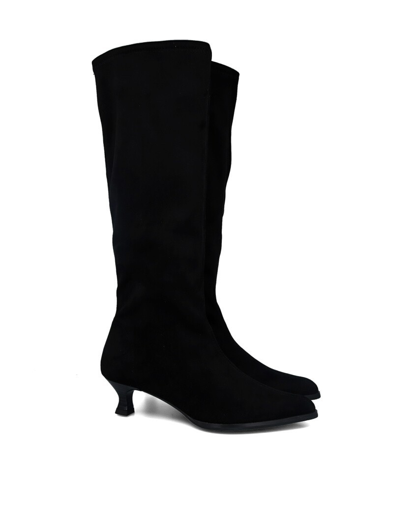 Botas de tacón bajo Miss Elastic 75336