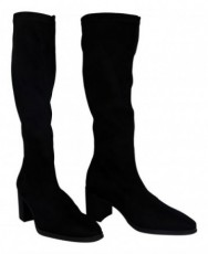 Miss Elastic 78202 Fitted Heeled Boots