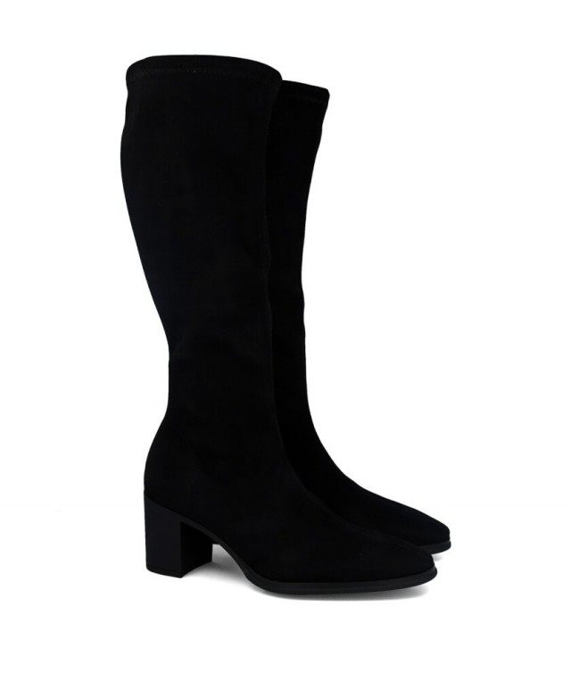 Botas de tacón ajustadas Miss Elastic 78202