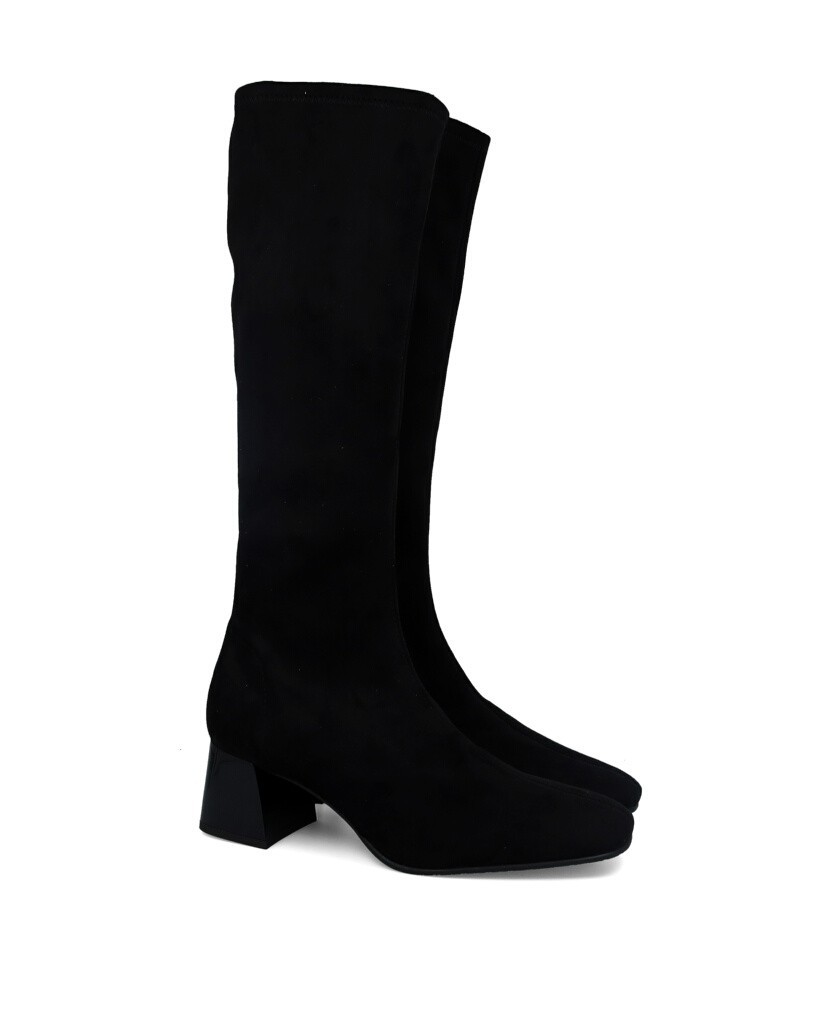 Miss Elastic 75435 fitted knee-high boots