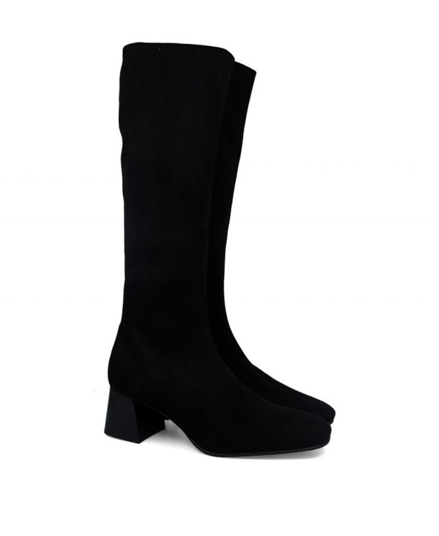 Miss Elastic 75435 fitted knee-high boots
