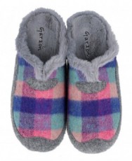Garzon 7450.300 checked slippers