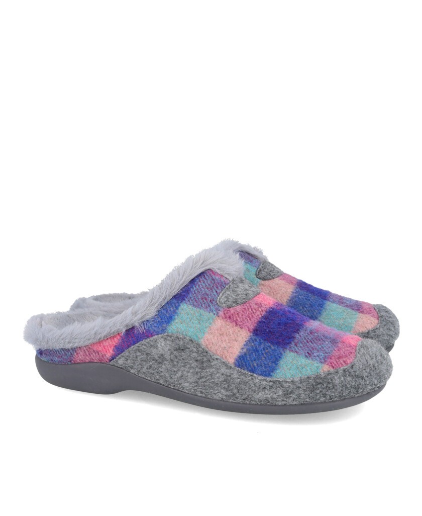 Garzon 7450.300 checked slippers