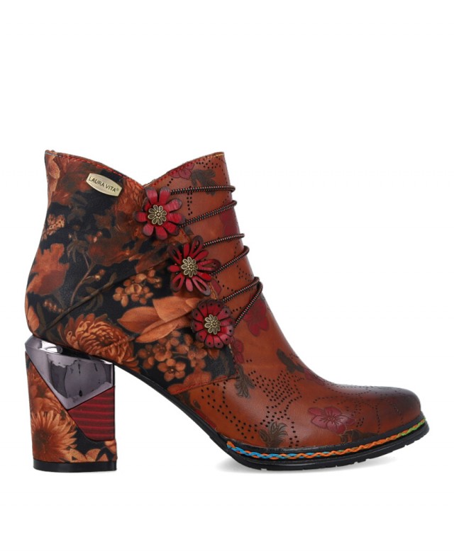 Laura Vita Maevao 21 Fancy Leather Ankle Boots