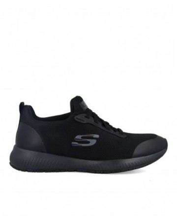 Deportivas negras Skechers Work: Squad Sr 77222EC