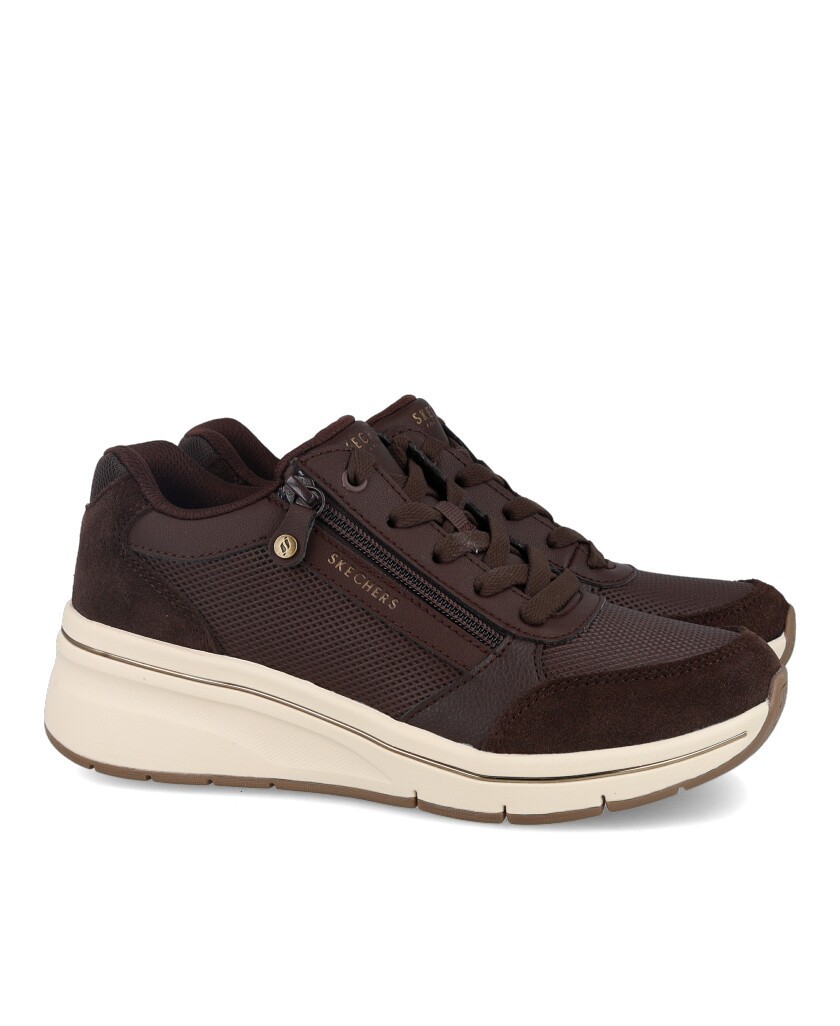 Skechers Billion Flex 190370 wedge trainers