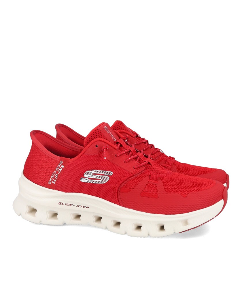 Deportivas rojas Skechers Slip-Ins Glide Step150420