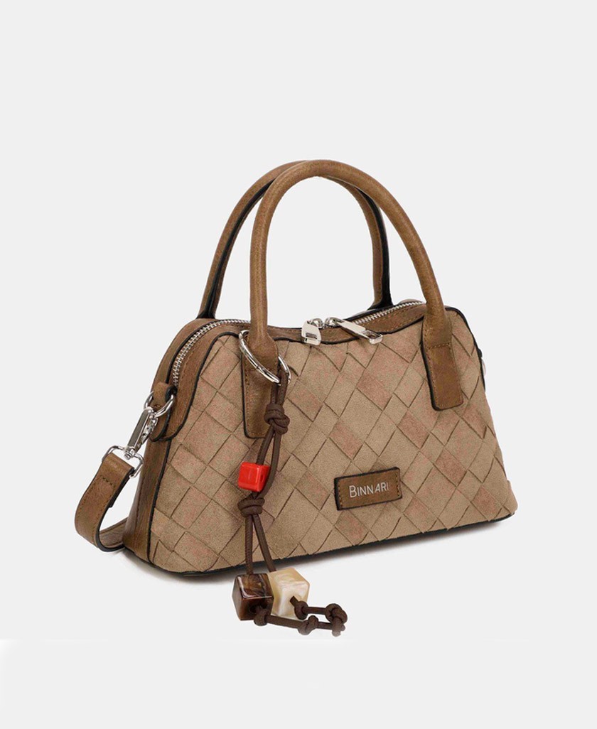 Bolso estilo bowling Binnari Aral 21211