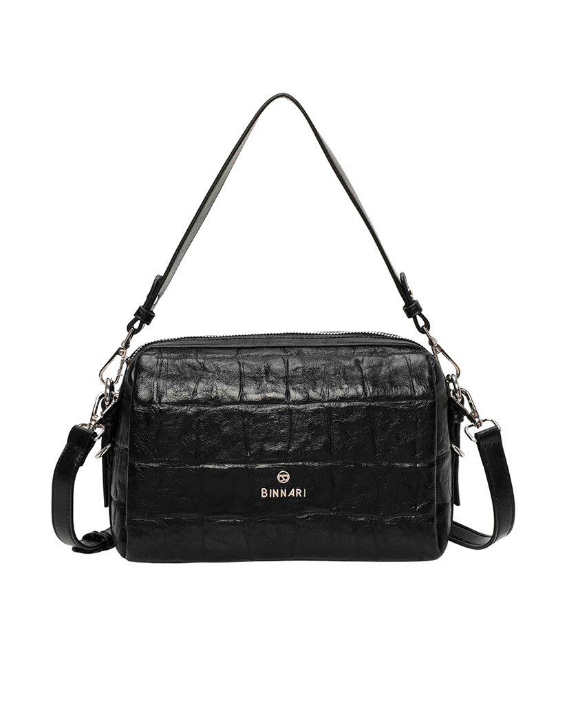Binnari Creta 21262 Black Double-Handle Bag