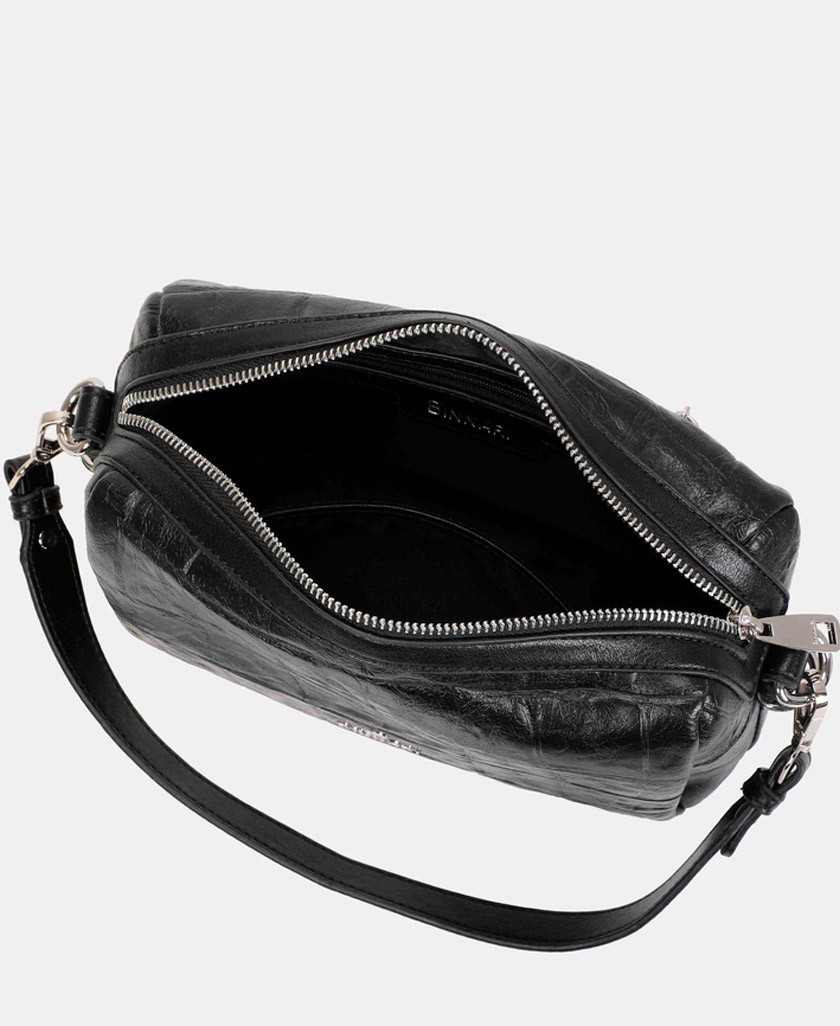 Binnari Creta 21262 Black Double-Handle Bag