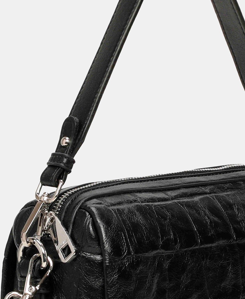 Binnari Creta 21262 Black Double-Handle Bag