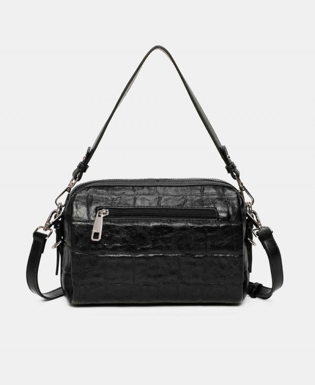 Binnari Creta 21262 Black Double-Handle Bag