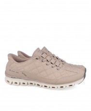 Deportivas beige Skechers Slip-ins Glide Step 104556