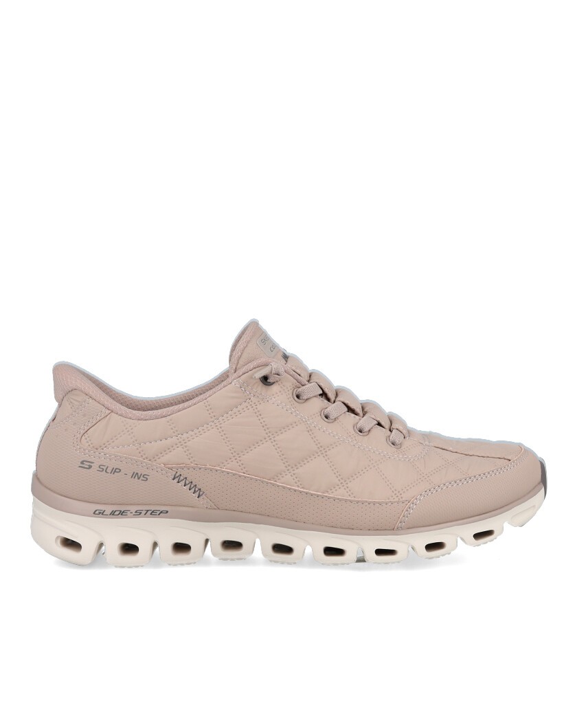 Beige Skechers Slip-ins Glide Step 104556 Sneakers