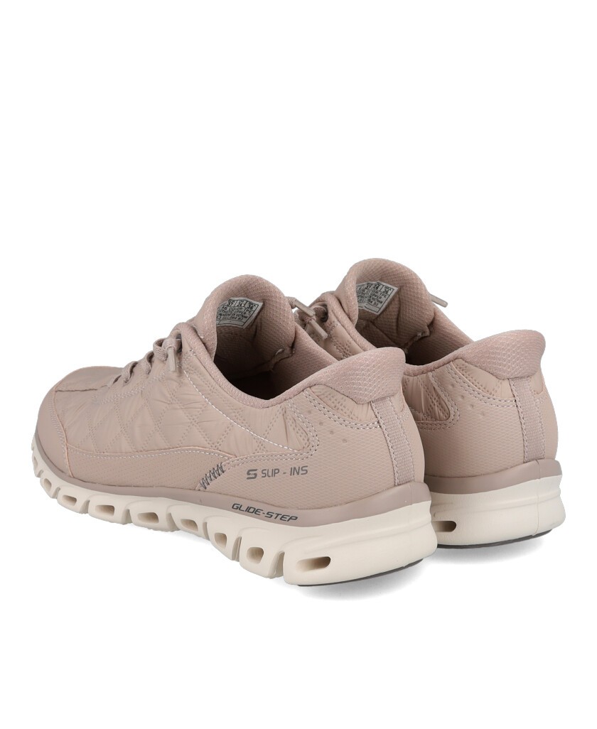 Beige Skechers Slip-ins Glide Step 104556 Sneakers