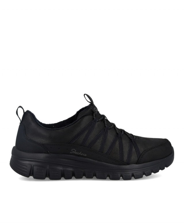 Zapatillas negras Skechers Graceful 100889