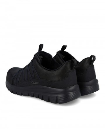 Zapatillas negras Skechers Graceful 100889