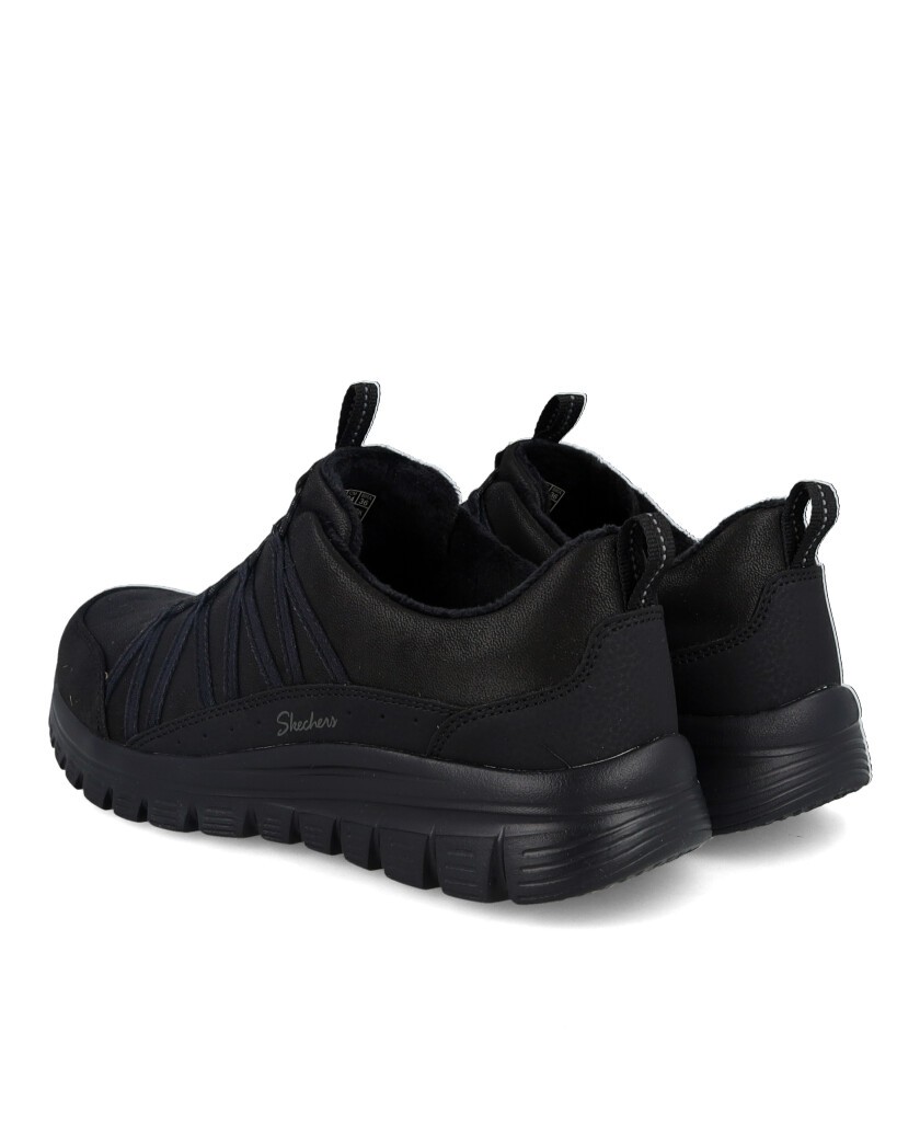 Zapatillas negras Skechers Graceful 100889