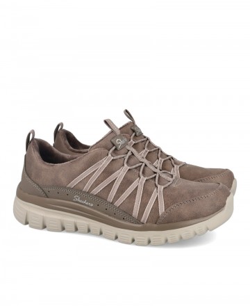 Zapatillas forro cálido Skechers Graceful 100889
