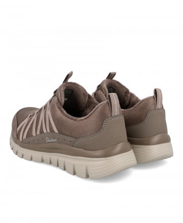 Zapatillas forro cálido Skechers Graceful 100889