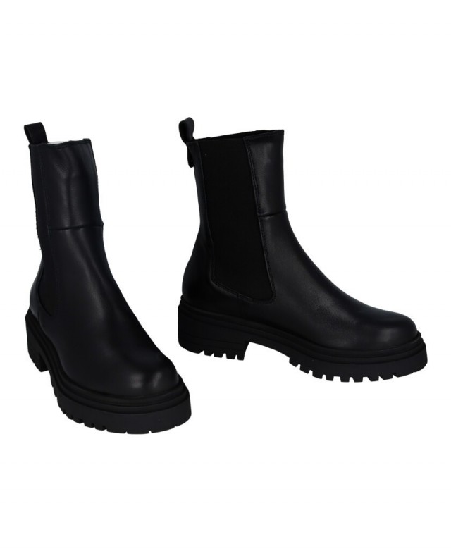 Porronet 4821 Flat Ankle Boots with Elastic Bands