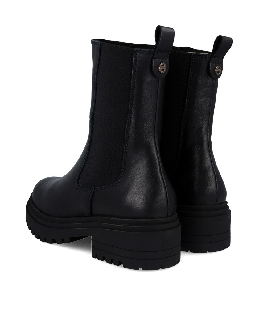 Porronet 4821 Flat Ankle Boots with Elastic Bands
