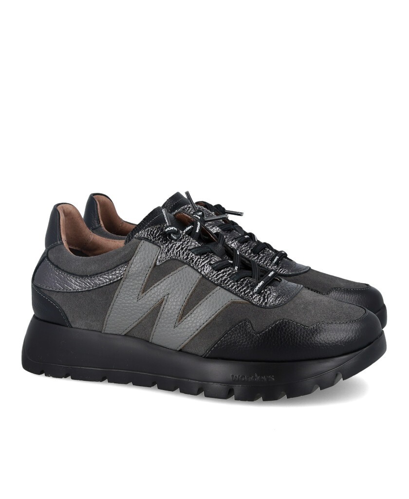 Zapatillas con plataforma Wonders Odisei A-24110