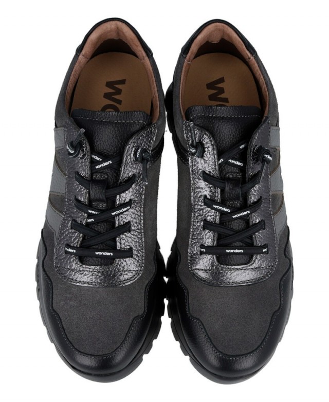 Zapatillas con plataforma Wonders Odisei A-24110