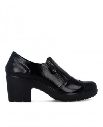 Zapatos negros con cremallera Imac 206790