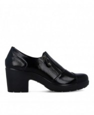 Zapatos negros con cremallera Imac 206790