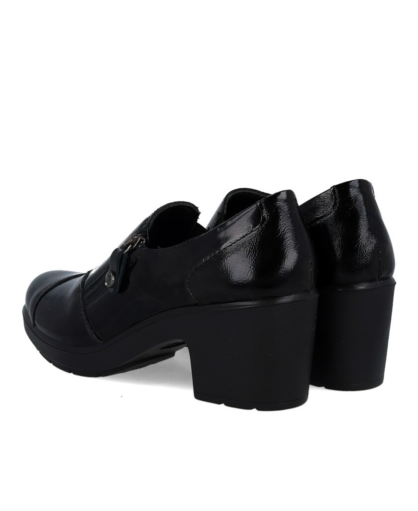 Imac 206790 Black Zipper Shoes