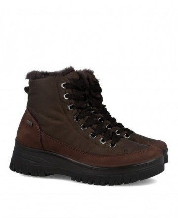 Botines de mujer con cordones Imac 206288