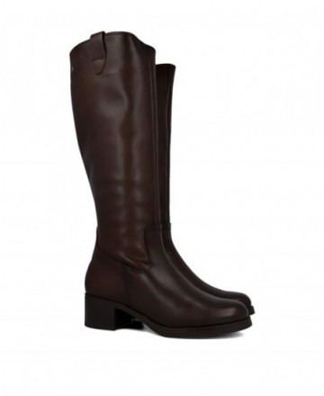 Botas altas de piel Porronet Olivia 4861