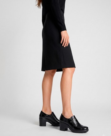 Imac 206790 Black Zipper Shoes