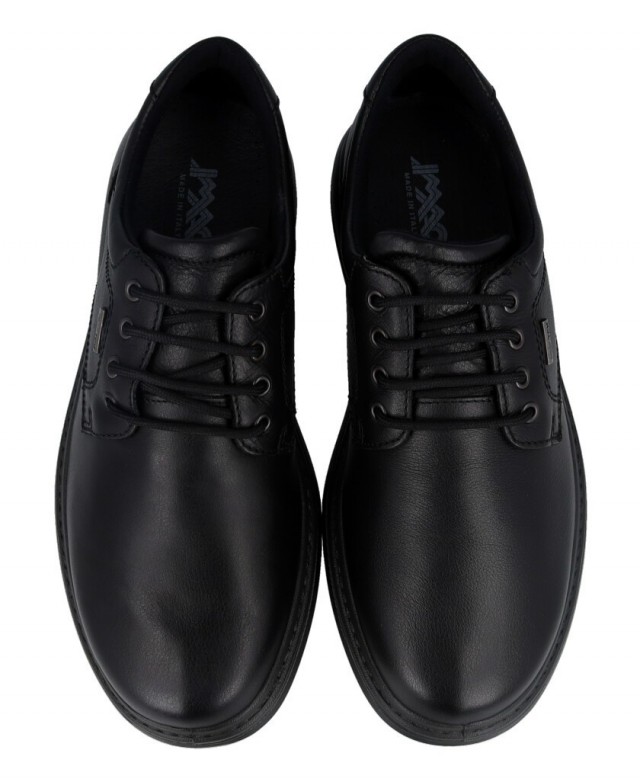 Imac 201448 Black Lace-Up Shoes