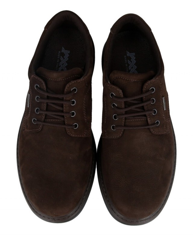 Imac 201449 Brown Split-Leather Shoes