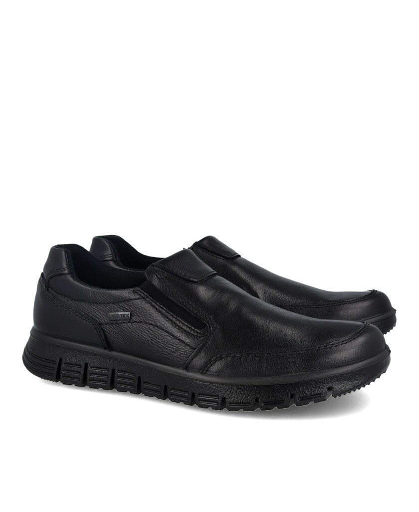 Mocasines negros estilo casual Imac 202039